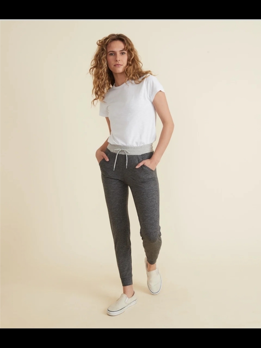 Marine Layer Drawstring Joggers - Dark Gray